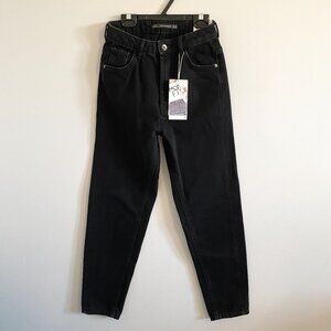 ZARA Mom Fit Black Jeans Trafaluc Denim